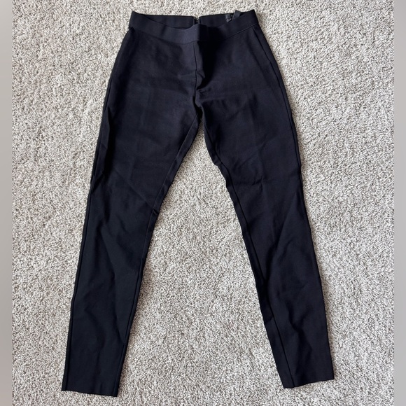 Womens J. Crew Pixie pant in stretch ponte straight leg  black pants size 8 - Picture 9 of 9
